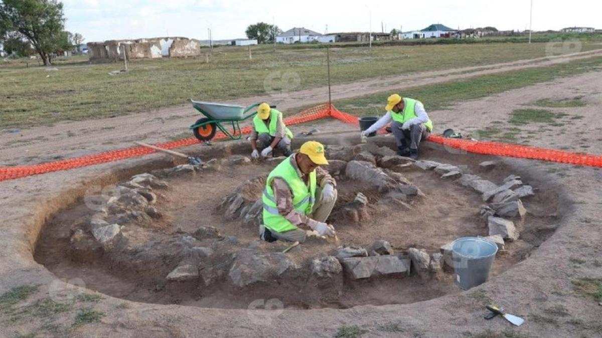 В Карагандинской области найдены захоронения бронзового века.